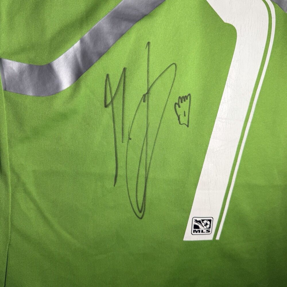 Seattle Sounders 2011/12 Jersey Gspurning Goalie Adidas SIGNED Large - No COA - Picture 4 of 12